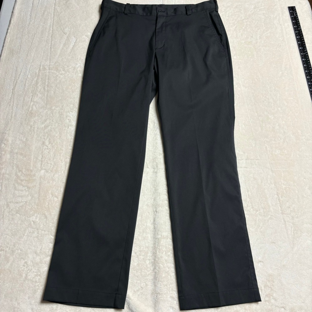 Nike Mens Dri-Fit Golf Pants Size 34x32 Black‎ Performance Breathable